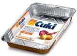 VASCHETTE ALLUMINIO 4 PORZIONI X 4