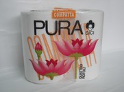 CARTA IGIENICA PURA E COMPATTA 4 ROTOLI