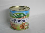 VALFRUTTA FAGIOLI BORLOTTI 480g LATTINA